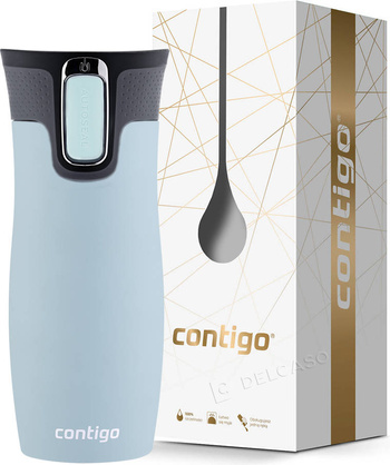 Kubek termiczny Contigo West Loop 2.0 470 ml Iced Aqua + Pudełko