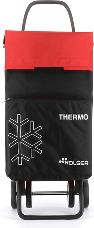 Wózek na zakupy Rolser Thermo Fresh 4k - Black / Red