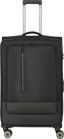 Walizka duża Travelite CrossLite 5.0 4K 77 cm Czarna