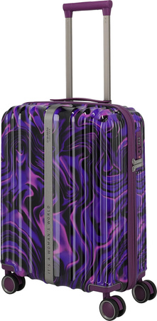 Walizka kabinowa Travelite Lascana 55 cm Purple Swirl