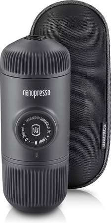 Turystyczny ekspres do kawy z etui Wacaco Nanopresso - Black