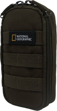 Saszetka pionowa do paska National Geographic Milestone 1L Khaki
