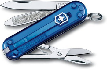 Scyzoryk Victorinox Classic SD niebieski przeźroczysty 0.6223.t2