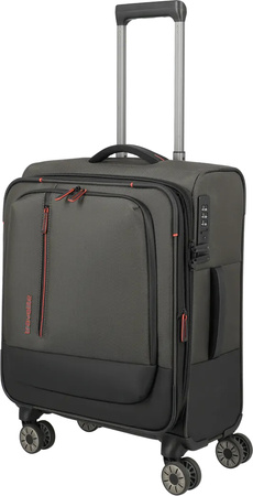 Walizka kabinowa Travelite CrossLite 5.0 4K 55 cm Oliwkowy