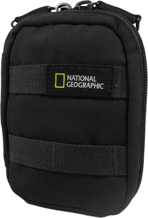Saszetka pionowa do paska National Geographic Milestone Czarna