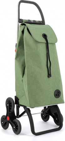 Wózek na zakupy na schody Rolser I-Max TWEED - Green